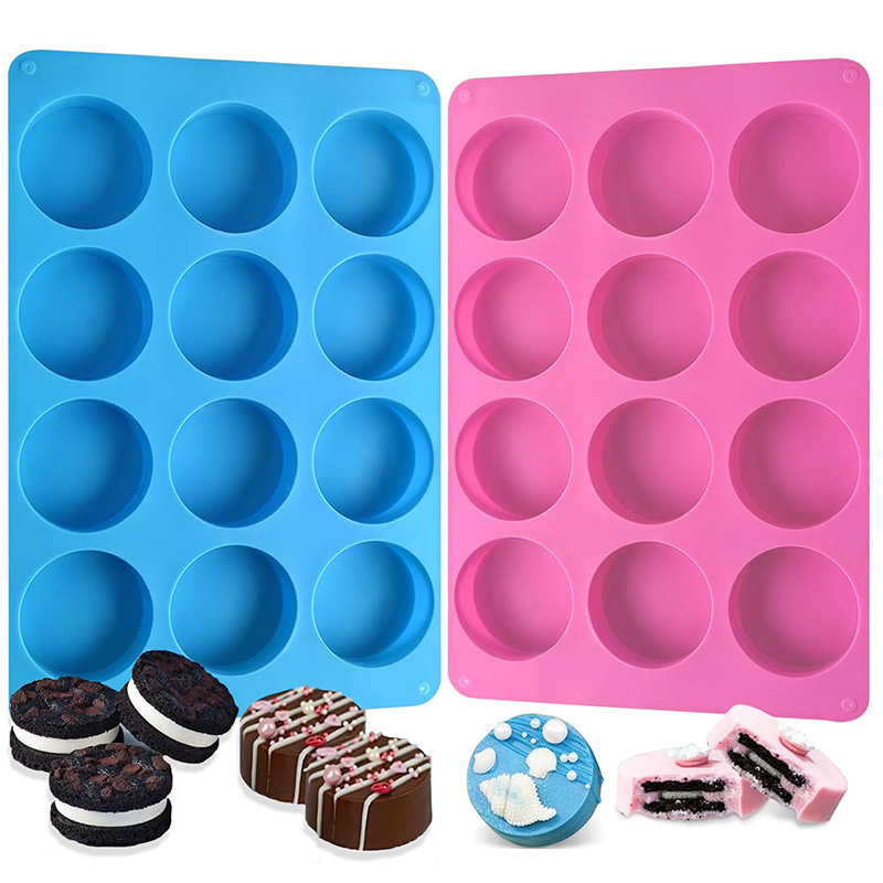 Eco Soap - Moule en silicone rond à 12