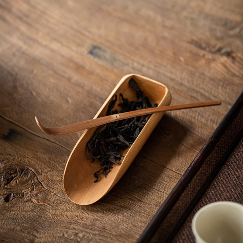 Bamboo Cutlery - Cuillère à thé en bois faite