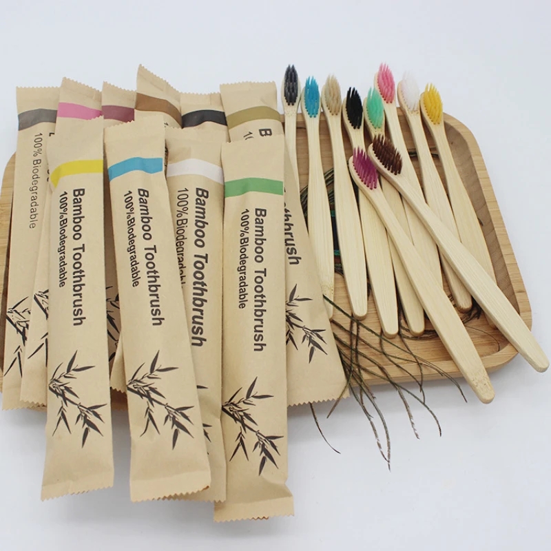 Bamboo Toothbrush - Brosses à dents en bambou 100