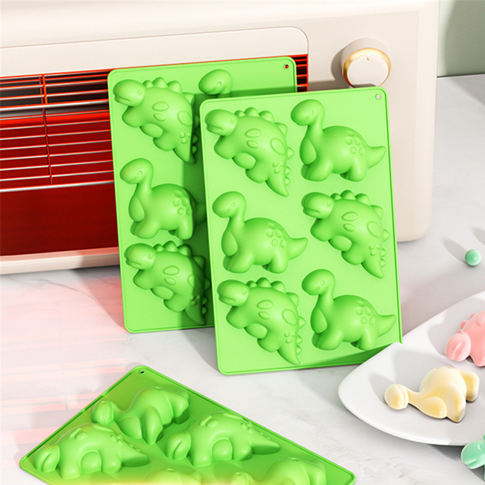 Eco Soap - Moule à gâteau en Silicone dinosaure,