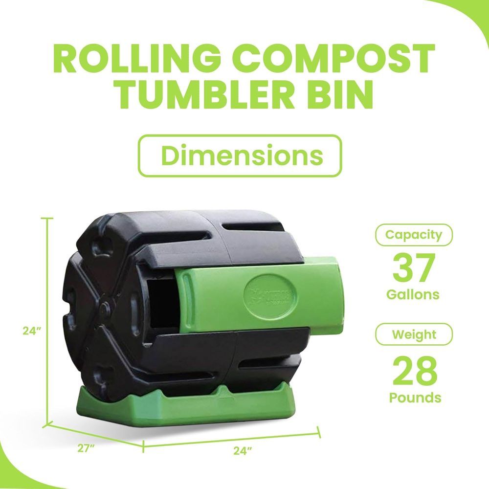 Composteur rotatif extérieur à - Compost Bin avis et prix