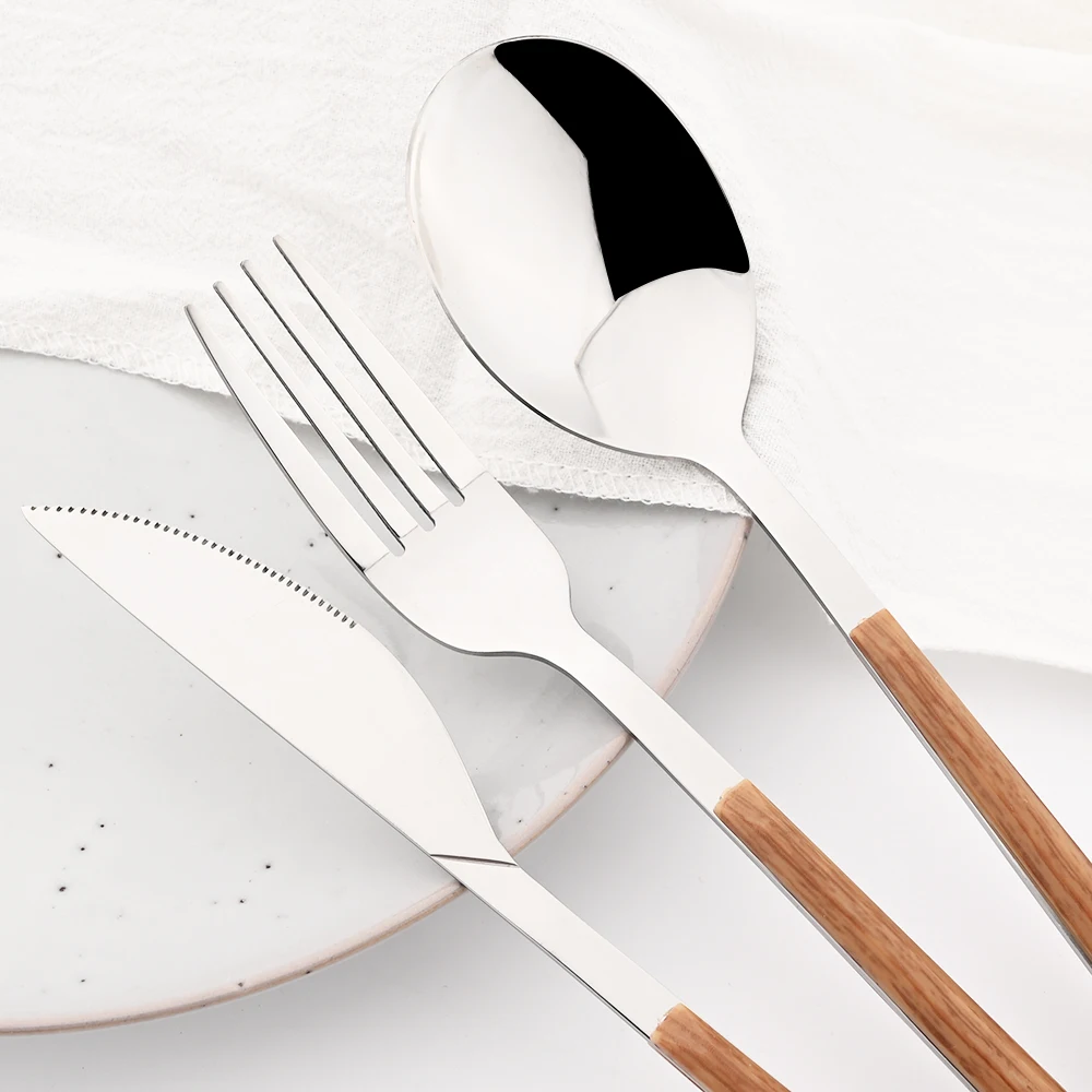 Ensemble de couverts en acier  - Bamboo Cutlery avis et prix