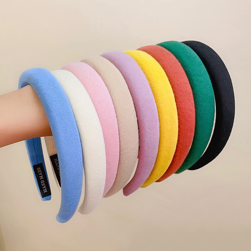 Bandeau large coloré en lin ép - Eco Sponge avis et prix