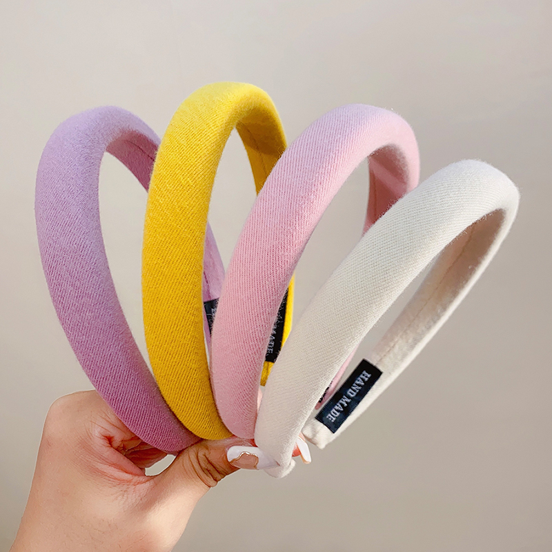 Bandeau large coloré en lin ép - Eco Sponge avis et prix