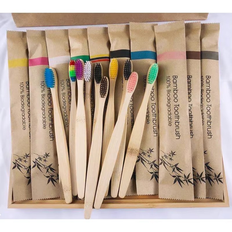 Brosses à dents en bambou, 5 à - Bamboo Toothbrush avis et prix