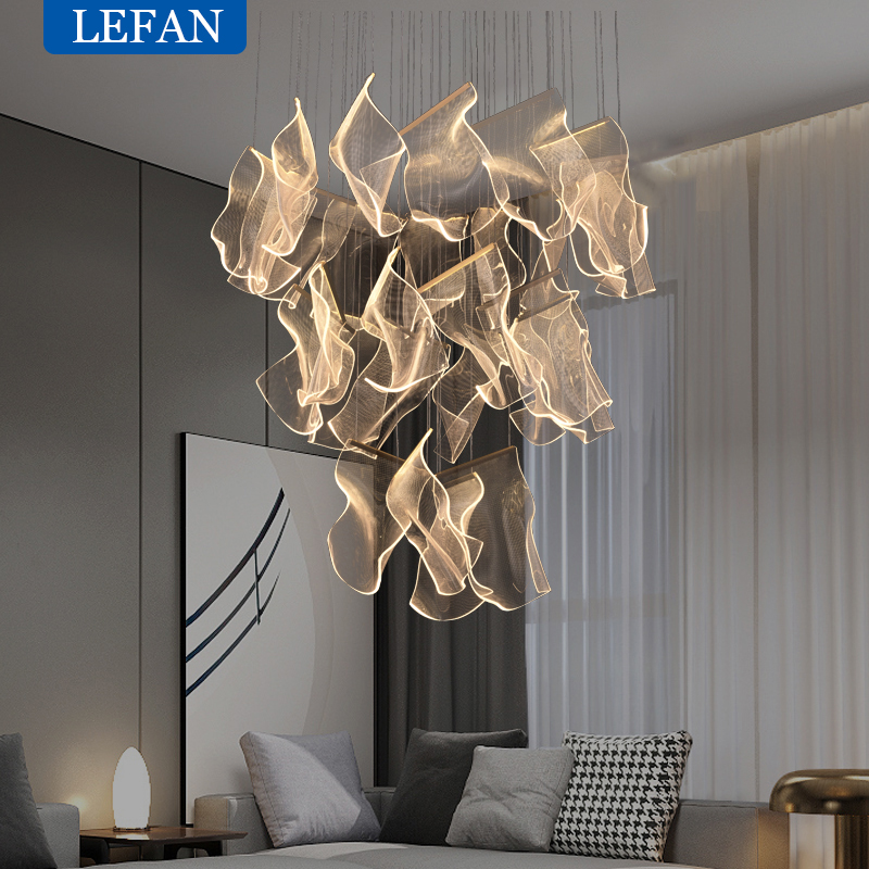 Lustre LED Moderne de Luxe Lég - Sustainable Living Guide avis et prix