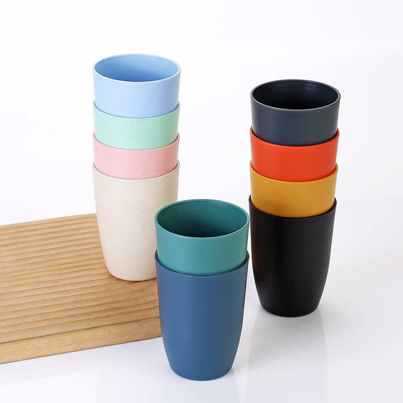 Lot de 6 gobelets en paille de - Reusable Straw avis et prix