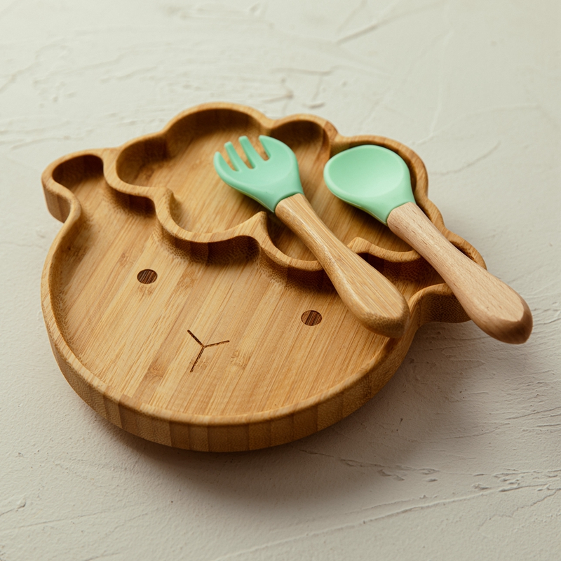 Vaisselle en bambou pour enfan - Bamboo Cutlery avis et prix