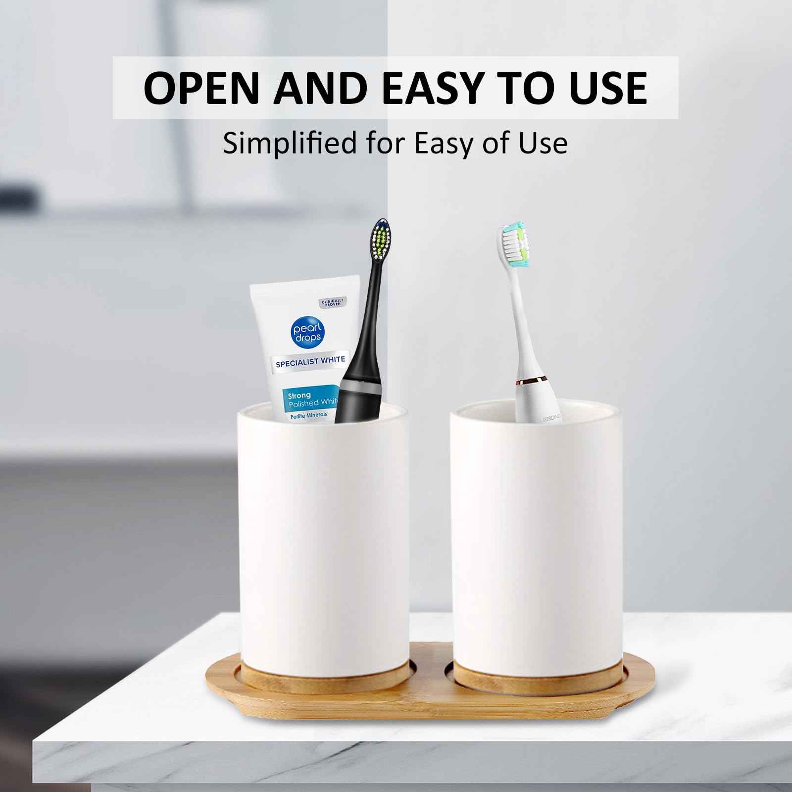 Ensemble de salle de bain en c - Bamboo Toothbrush avis et prix
